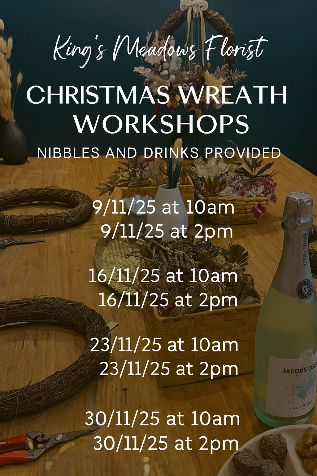 Christmas Wreath Workshops 2025