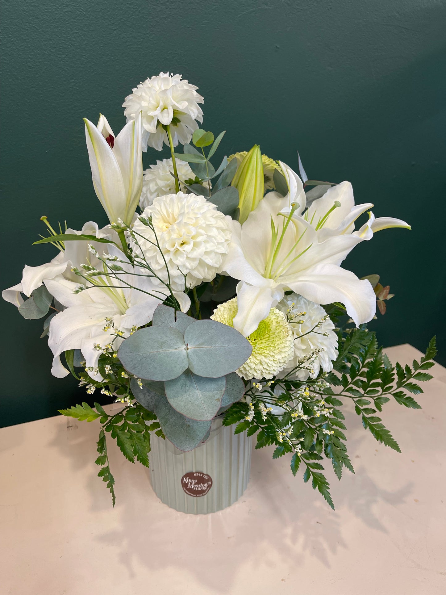 All White Blooms