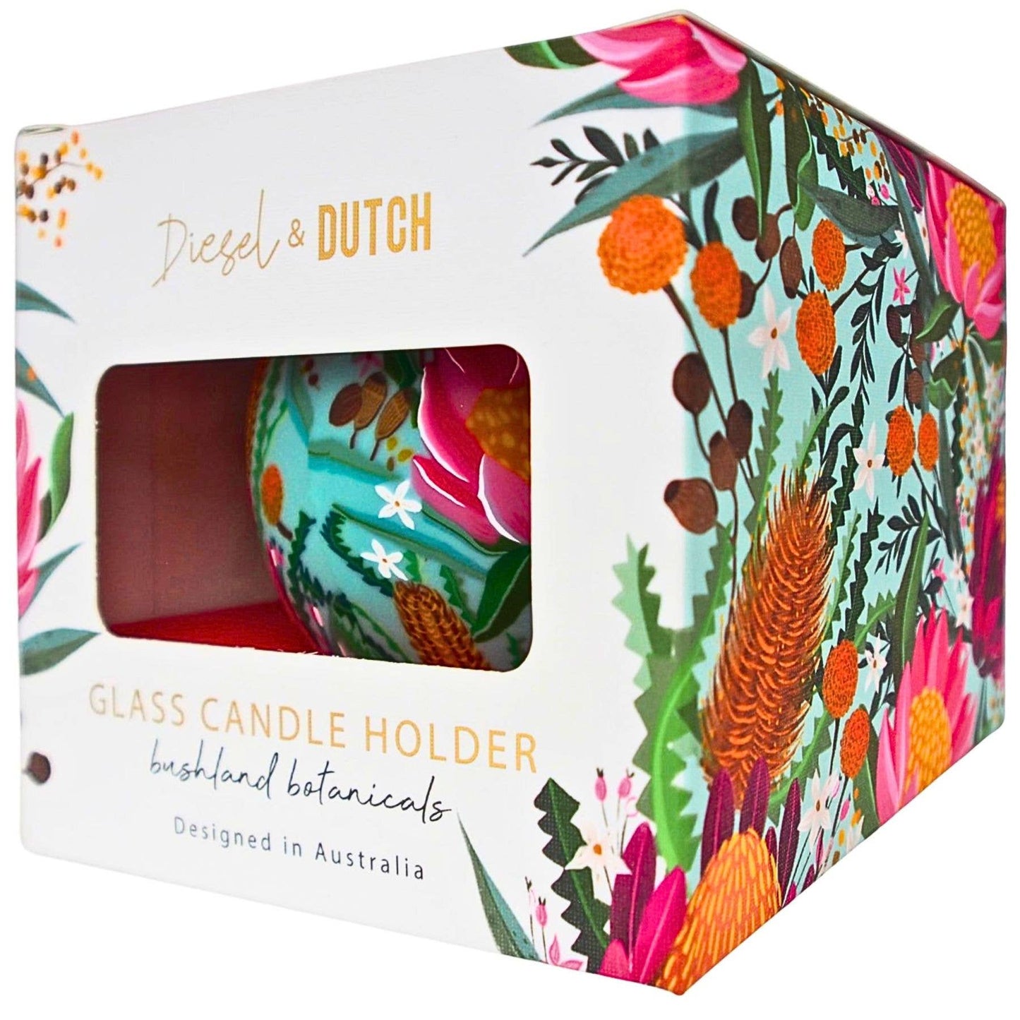 Bushland Botanical Tealight Candle Holder