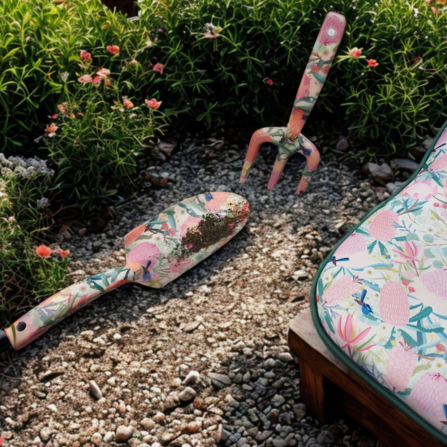 Sanctuary Garden Trowel and Fork Set
