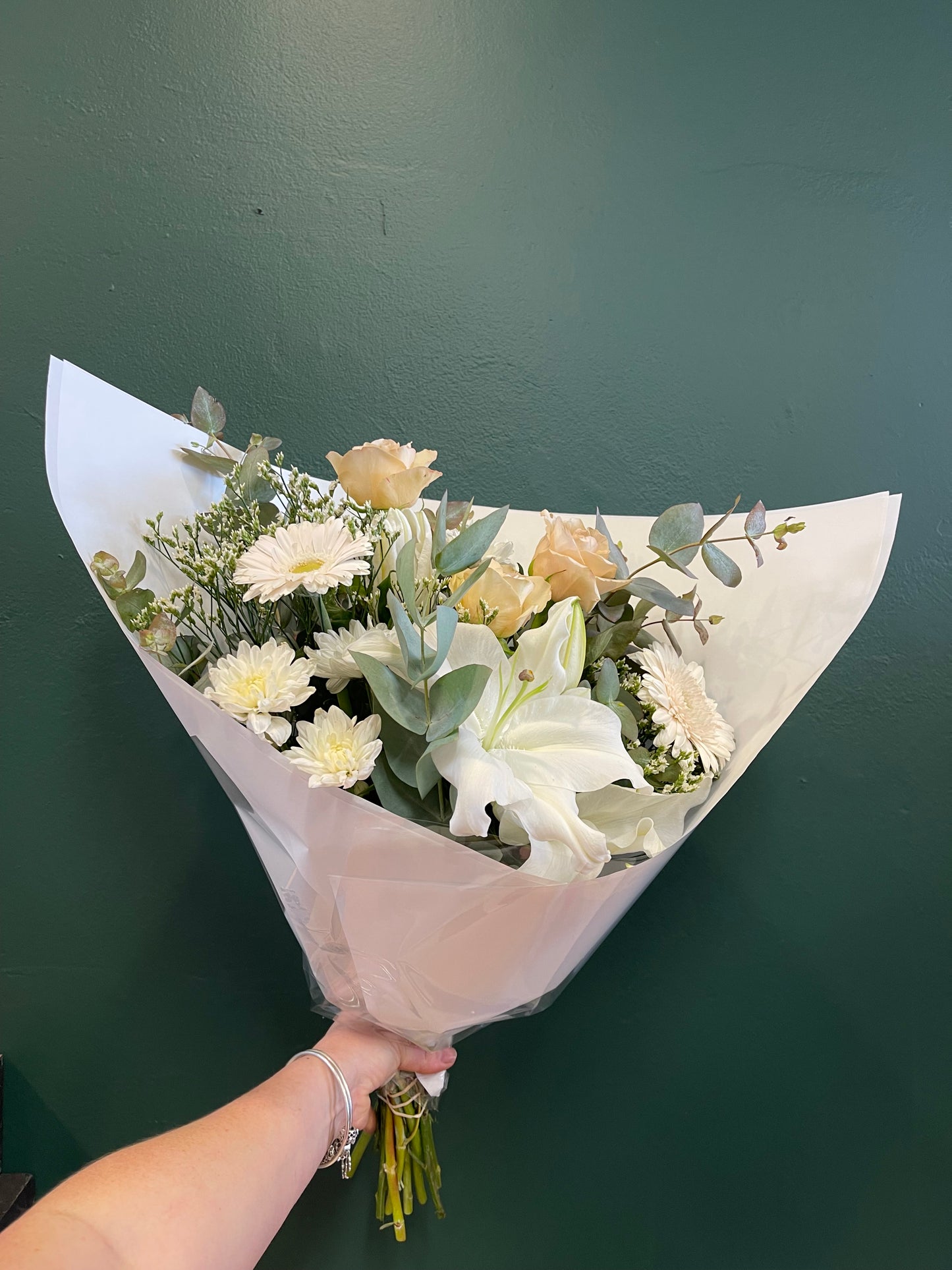All White Blooms