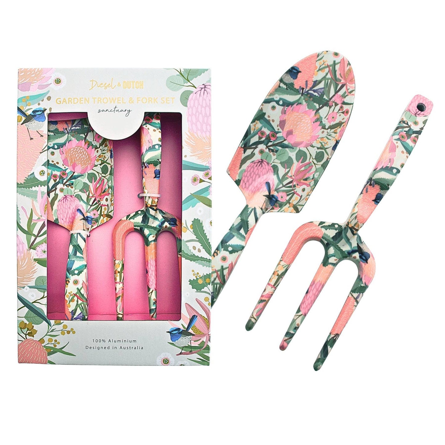 Sanctuary Garden Trowel and Fork Set