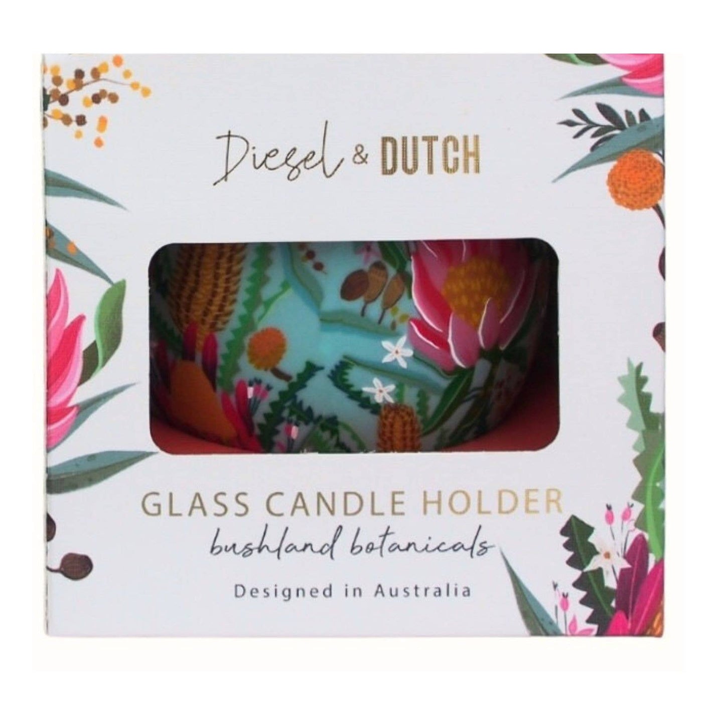 Bushland Botanical Tealight Candle Holder