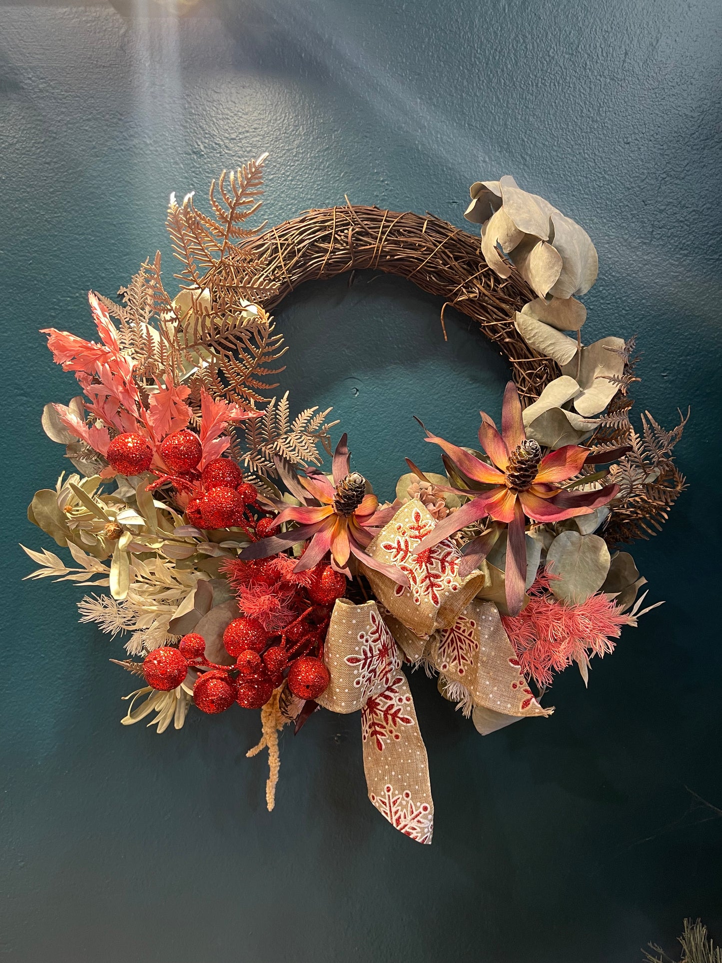 Dried Christmas Wreath