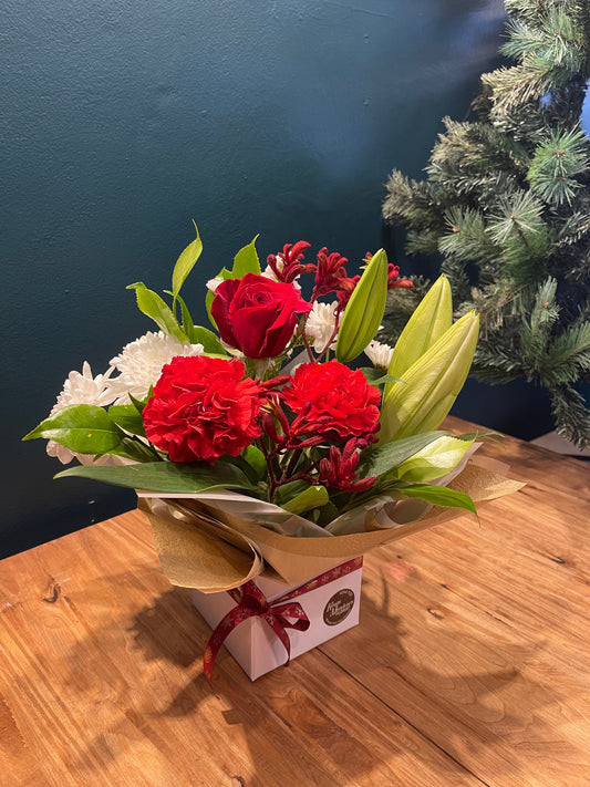 Christmas Box Arrangement